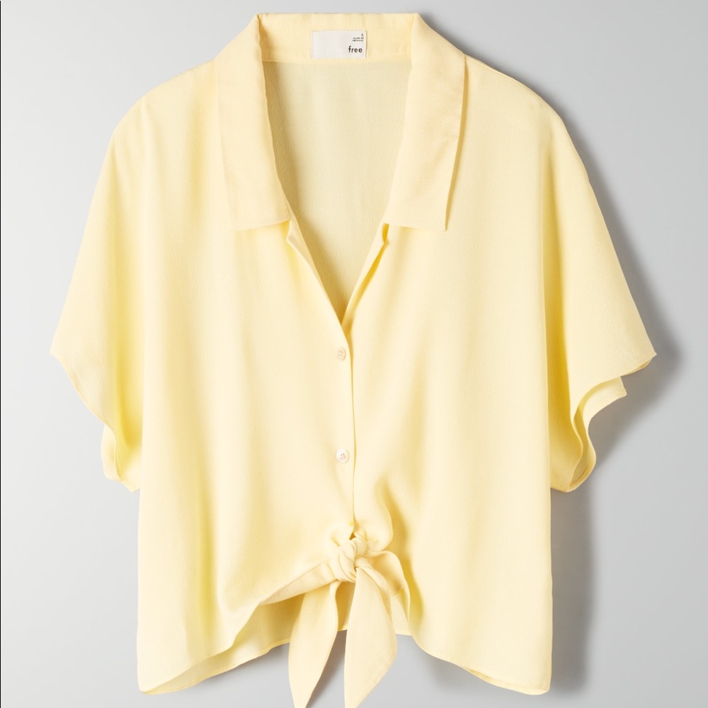 Wilfred Free Crop Tie Top
